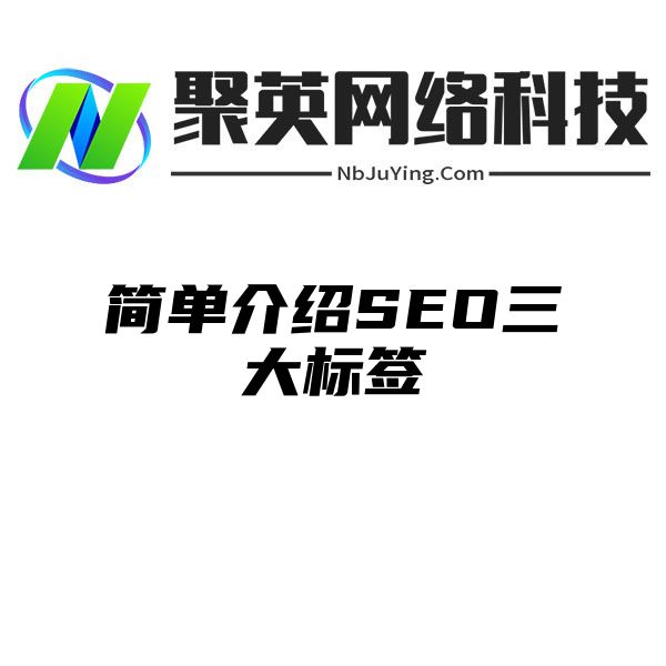 简单介绍SEO三大标签