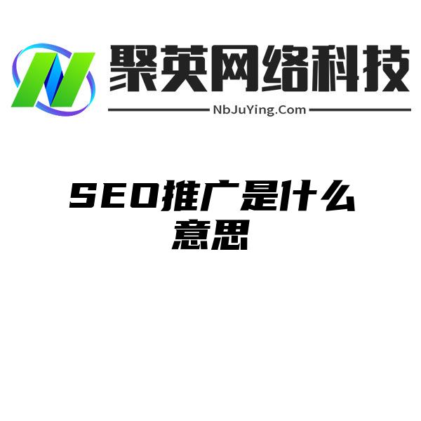 SEO推广是什么意思