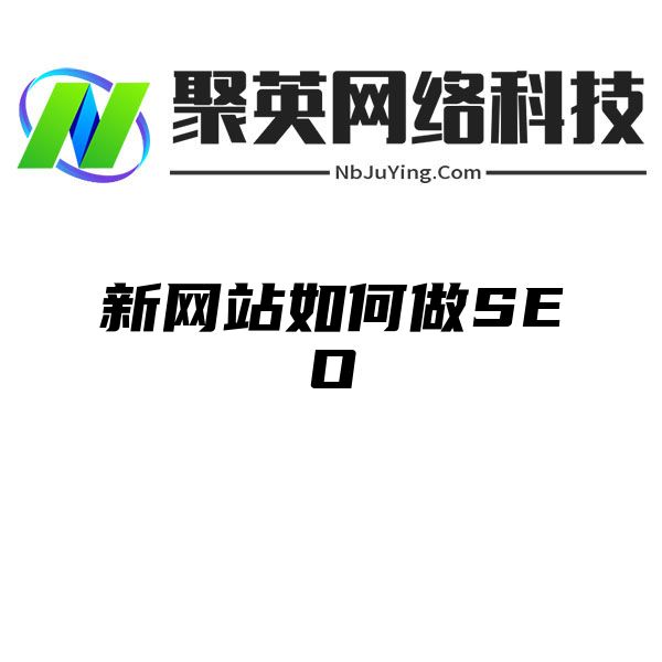 新网站如何做SEO