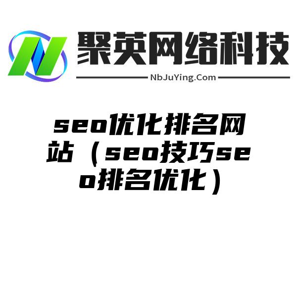 seo优化排名网站（seo技巧seo排名优化）