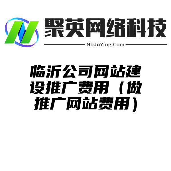 临沂公司网站建设推广费用（做推广网站费用）