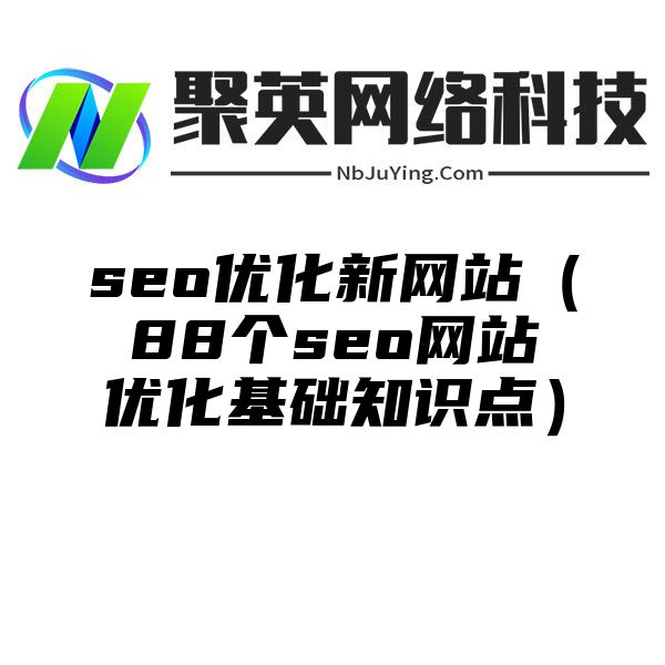 seo优化新网站（88个seo网站优化基础知识点）