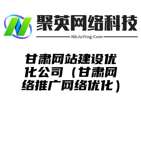 甘肃网站建设优化公司（甘肃网络推广网络优化）