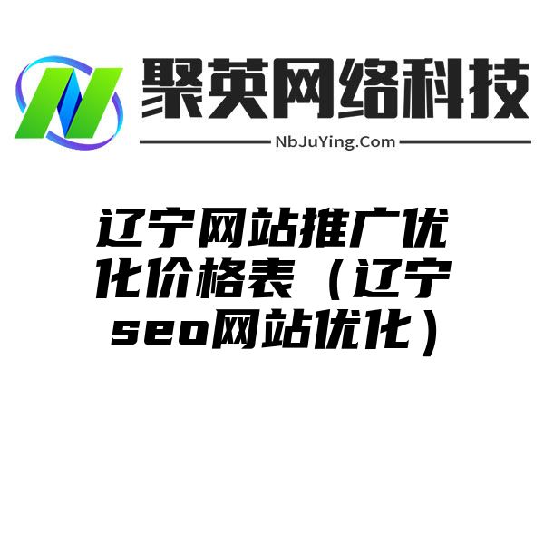 辽宁网站推广优化价格表（辽宁seo网站优化）