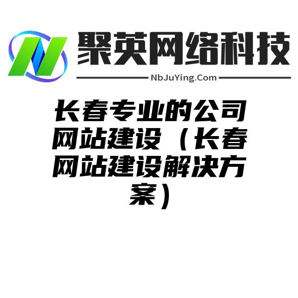 长春专业的公司网站建设（长春网站建设解决方案）