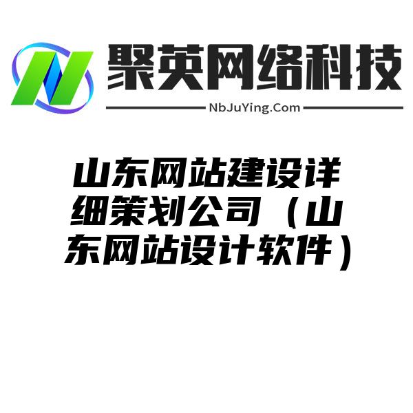 山东网站建设详细策划公司（山东网站设计软件）