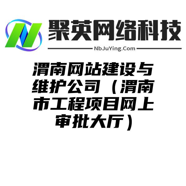 渭南网站建设与维护公司（渭南市工程项目网上审批大厅）