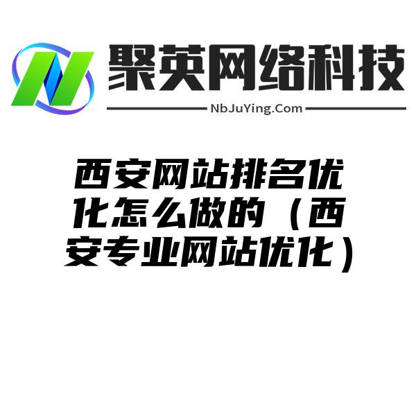 西安网站排名优化怎么做的（西安专业网站优化）