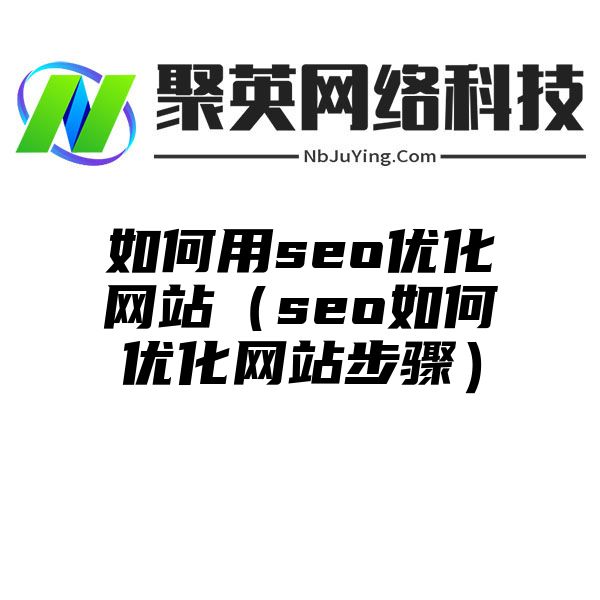 如何用seo优化网站（seo如何优化网站步骤）