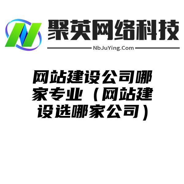 网站建设公司哪家专业（网站建设选哪家公司）