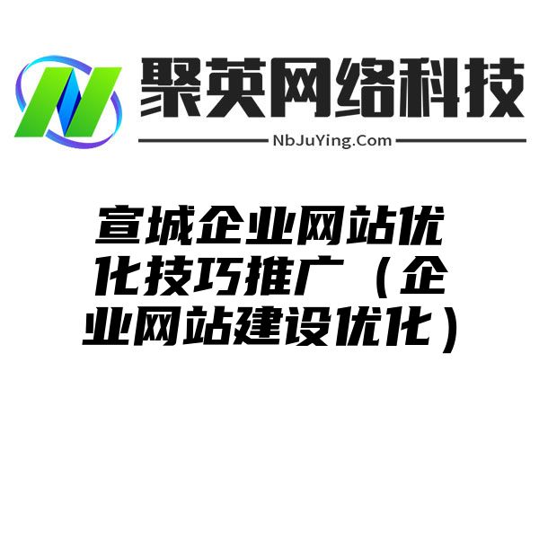 宣城企业网站优化技巧推广（企业网站建设优化）