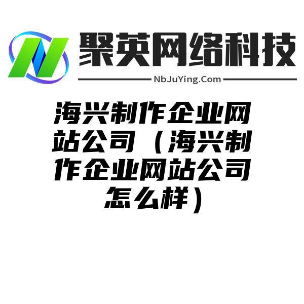 海兴制作企业网站公司（海兴制作企业网站公司怎么样）