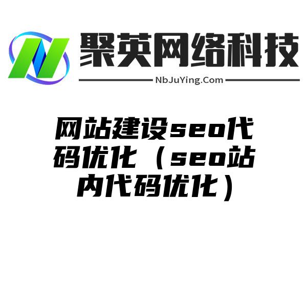 网站建设seo代码优化（seo站内代码优化）