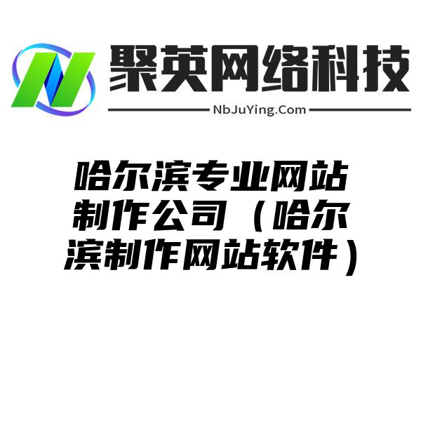 哈尔滨专业网站制作公司（哈尔滨制作网站软件）