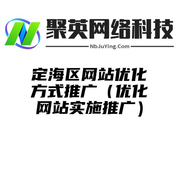 定海区网站优化方式推广（优化网站实施推广）