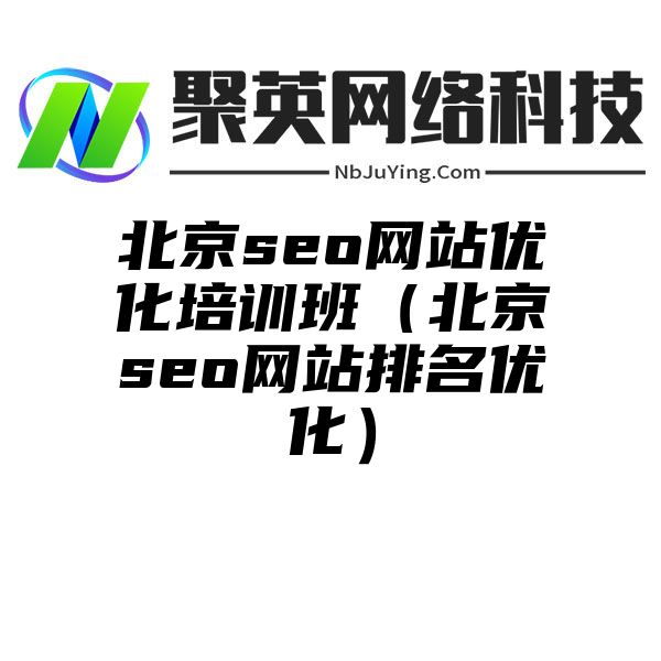 北京seo网站优化培训班（北京seo网站排名优化）