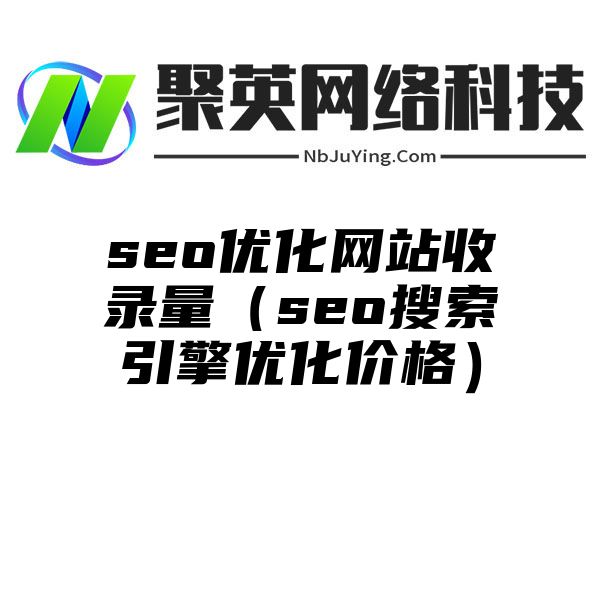 seo优化网站收录量（seo搜索引擎优化价格）