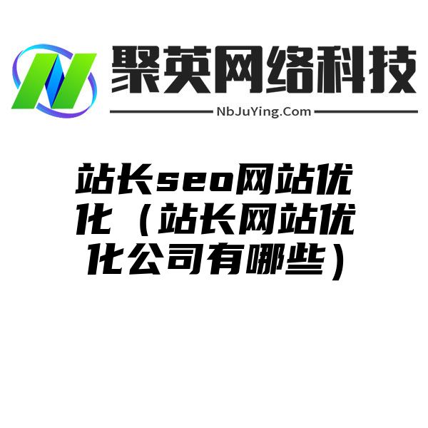 站长seo网站优化（站长网站优化公司有哪些）