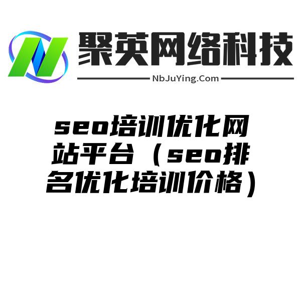 seo培训优化网站平台（seo排名优化培训价格）