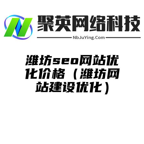 潍坊seo网站优化价格（潍坊网站建设优化）