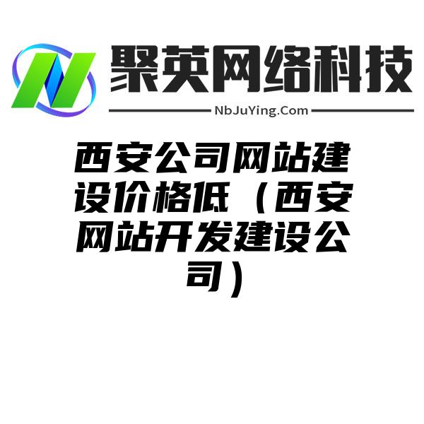 西安公司网站建设价格低（西安网站开发建设公司）