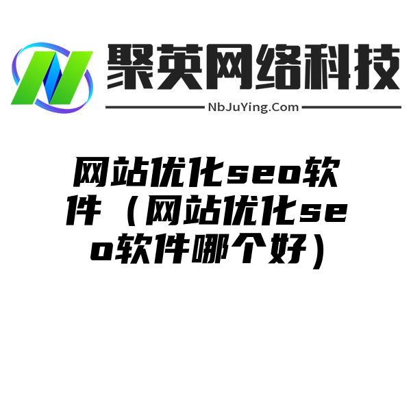 网站优化seo软件（网站优化seo软件哪个好）