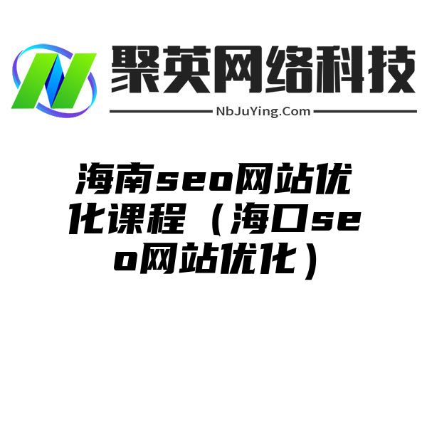 海南seo网站优化课程（海口seo网站优化）