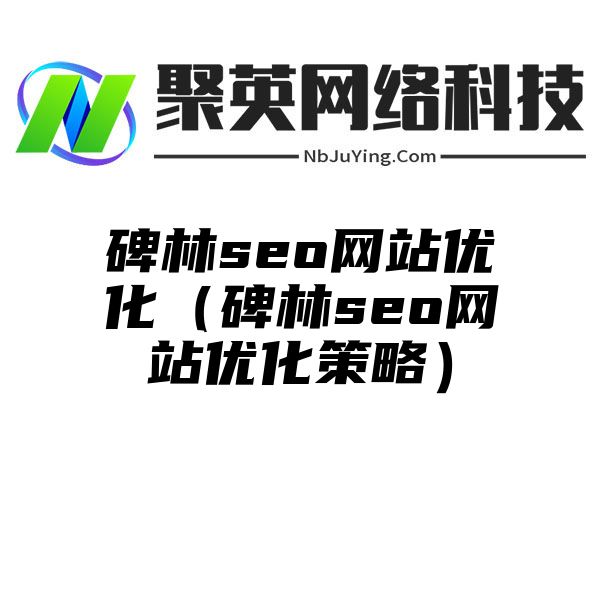 碑林seo网站优化（碑林seo网站优化策略）