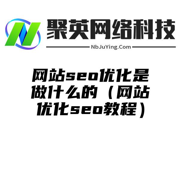 网站seo优化是做什么的（网站优化seo教程）