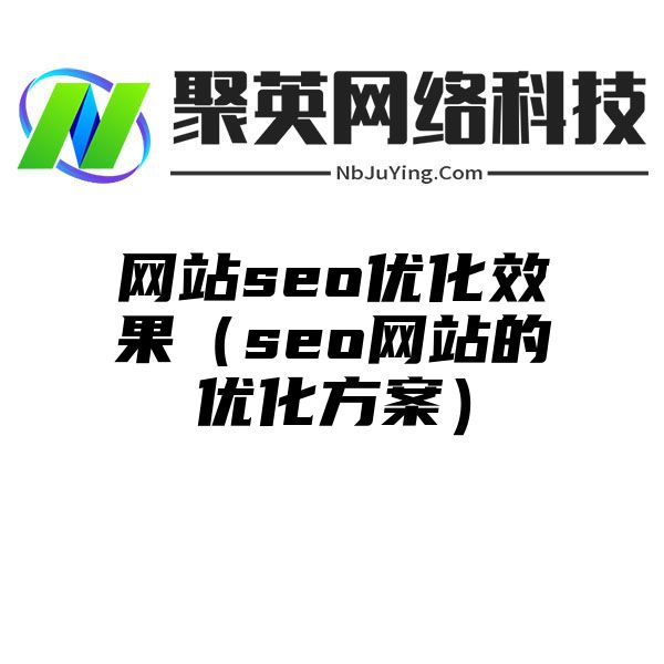 网站seo优化效果（seo网站的优化方案）