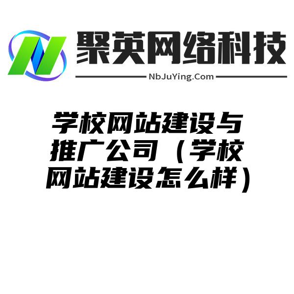 学校网站建设与推广公司（学校网站建设怎么样）