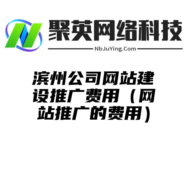 滨州公司网站建设推广费用（网站推广的费用）