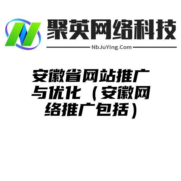 安徽省网站推广与优化（安徽网络推广包括）