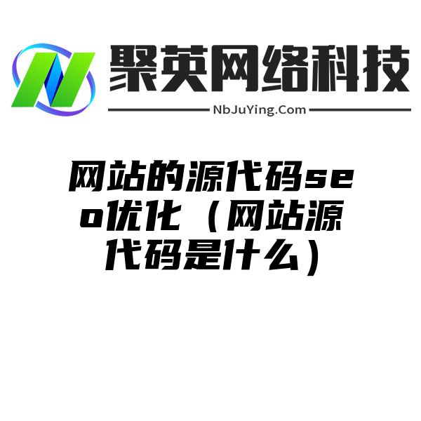 网站的源代码seo优化（网站源代码是什么）