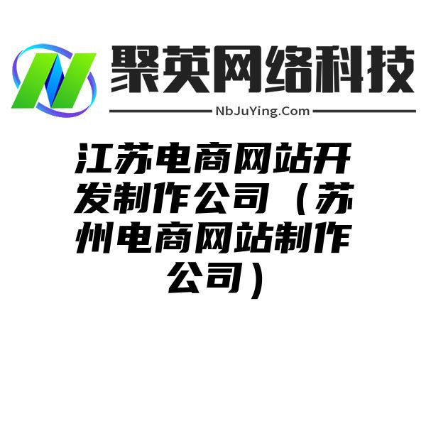 江苏电商网站开发制作公司（苏州电商网站制作公司）