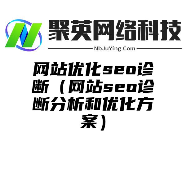 网站优化seo诊断（网站seo诊断分析和优化方案）