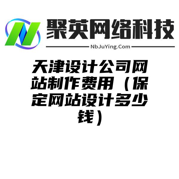 天津设计公司网站制作费用（保定网站设计多少钱）