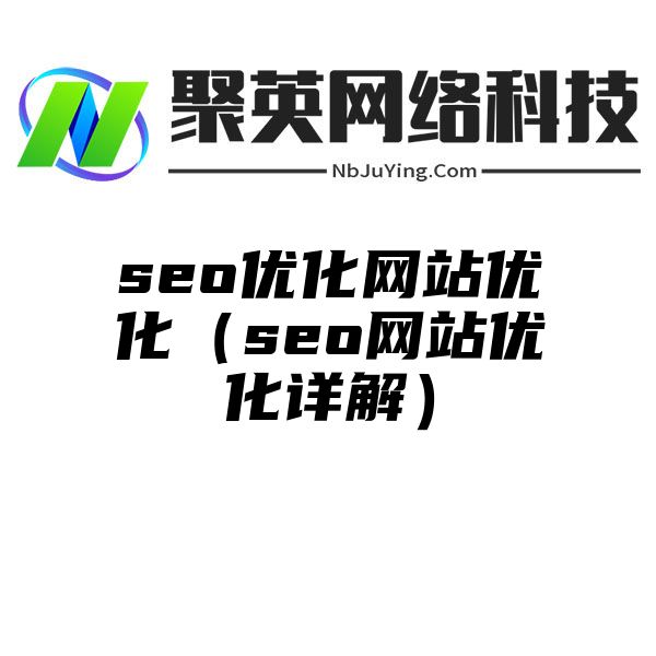 seo优化网站优化（seo网站优化详解）