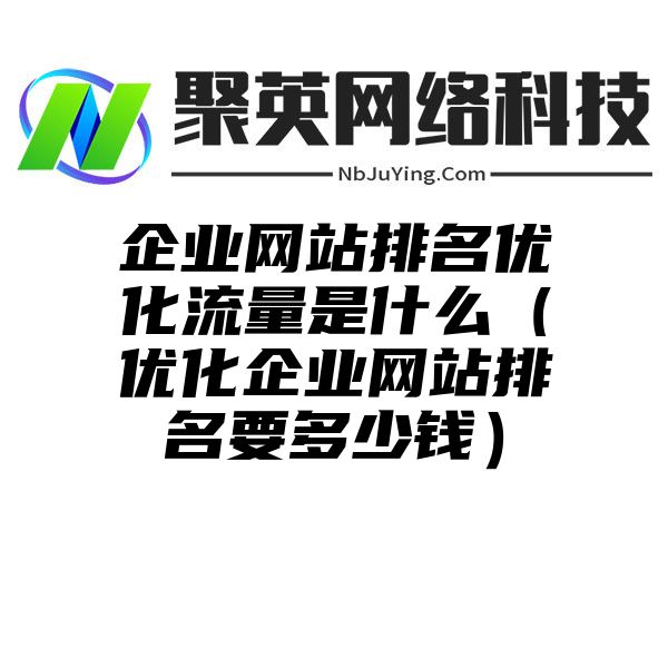 企业网站排名优化流量是什么（优化企业网站排名要多少钱）